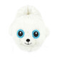 Unisex Kids White Seal Faux Fur 3D Novelty Slippers