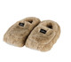 Warmies Latte Luxury Fur Microwavable Slippers