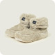 Warmies Latte Luxury Fur Microwavable Boots 