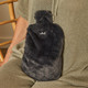 Warmies Charcoal Luxury Fur Microwavable Bottle