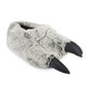 Grey Monster Claws Faux Fur 3D Novelty Slippers