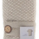 Ikon Ecru Recycled Fibre Throw 125x150cm