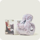 Grey Marshmallow Faux Fur Long Hot Water Bottle