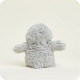 Grey Penguin Cozy  Plush Microwavable Toy