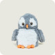 Grey Owl Cozy  Plush Microwavable Toy