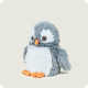Grey Owl Cozy Plush Microwavable Toy