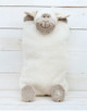 Cream Sheep Hot Water Bottle/PJ Case