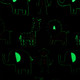 Safari Animals Glow In The Dark Blanket 127x152cm
