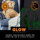 Safari Animals Glow In The Dark Blanket 127x152cm