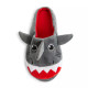 Shark Plush Fleece 3D Novelty Mule Slippers