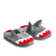 Shark Plush Fleece 3D Novelty Mule Slippers