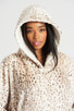 Leopard Plush Fleece Oversized Hoody