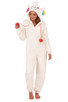 Cream Llama Novelty Hood Fleece Onesie