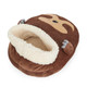 Sammi Sloth Fleece Sherpa Lined Foot Muff