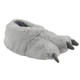 3D Monster Claw Grey Faux Fur Novelty Slippers