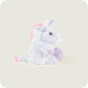 Marshmallow Unicorn Cozy Plush Microwavable Toy