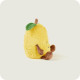 Lemon Cozy Plush Microwavable Toy