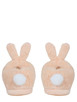 Pink Sparkle Bunny 3D Novelty Slippers