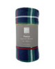 Balmoral Tartan Lightweight Fleece Blanket 120x150cm