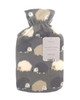 Hedgehogs Lightweight Fleece 2L Hot Water Bottle