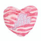 Hey Hottie Pink Animal Print Heart Hottie