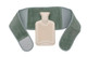 Green Fleece 3 in 1 Hot Water Bottle Body Wrap