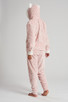 Pink Leopard Hooded Waffle Fleece Twosie