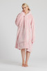 Rose Snow Tipped Fleece Snuggle Hoody