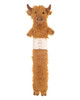 3D Novelty Highland Cow Long Hot Water Bottle