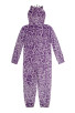 Princess Leopard Novelty Hood Fleece Onesie