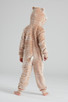 Tiger Stripes 3D Novelty Hood Fleece Onesie