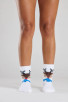 3D Scarf Reindeer Gift Boxed Slipper Socks
