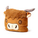 Highland Coo 2-in-1 Cushion & Travel Blanket Highland Coo 2-in-1 Cushion & Travel Blanket