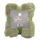 Sage Autumn Bliss Sherpa Back Plush Throw 120x150cm
