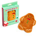 Gingerbread Man Reusable Gel Pack Hand Warmer  Gingerbread Man Reusable Gel Pack Hand Warmer