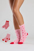 Candy Cane Twin Pack Socks in Matching Gift Bag