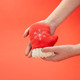 Red Mitten Microwaveable Hand Warmer