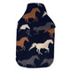 Wild Horses Cosy Fleece 2L Hot Water Bottle