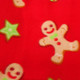 Gingerbread Lightweight Fleece Blanket 120x150cm 