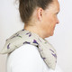 Lavender Sprigs Neck & Shoulder Unscented Wheat Wrap