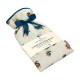 Honey Bees Print Padded Cotton 2L Hot Water Bottle