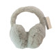 Aroma Home Grey Faux Fur Heatable Ear Muffs Aroma Home Grey Faux Fur Heatable Ear Muffs