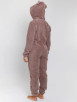 Mink Large Teddy Ears Sherpa Onesie