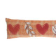 Rustic Autumn Hearts Draught Excluder