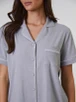 Loungeable Doze Silver Rib Jersey Short Pyjama Set