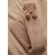 Sophia Layers Taupe Faux Fur Long Hot Water Bottle