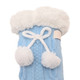 Sophia Layers Blue Chunky Slipper Socks Gift Boxed