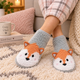 Grey Fox Design Non Slip Footsie Socks
