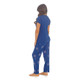 Blue Zebra Stars Long Pyjama Set