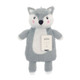 Grey Fox 3D Novelty Faux Fur Hot Water Bottle